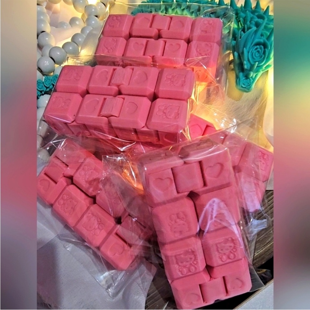 Pink Fidget 3D Toy